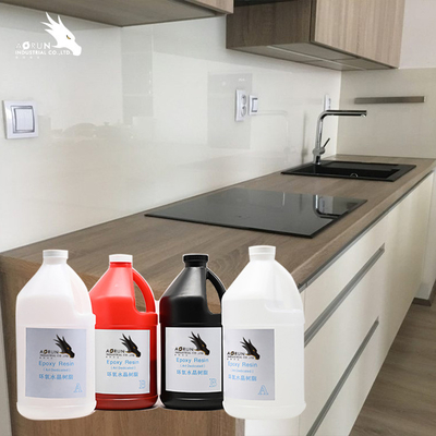 OEM 5 gallons surface solide d'Acryli de résistance ultra-violette de résine époxyde de 50 gallons
