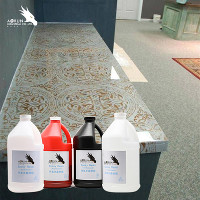 Résine époxyde supérieure ab de barre dure de Crystal Clear Countertop Epoxy Resin
