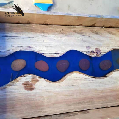Le Tableau en bois ab de rivière de lampe collent le bas liquide sans couleur époxyde de COV inodore