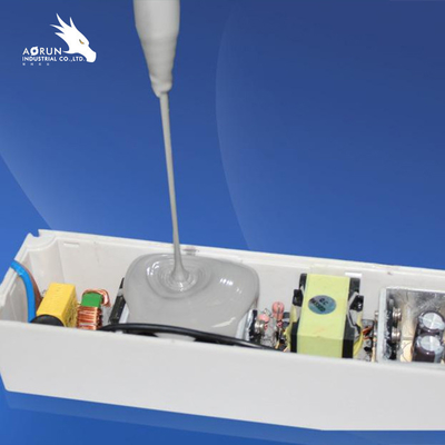 Deux adhésifs composés de colle thermique de silicone de 1:1 de composant