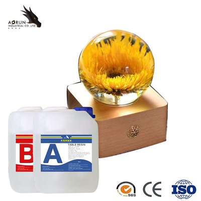 Dessus liquide traité rapide de Tableau de rivière de Crystal Casting Kit Art Resin d'espace libre de résine époxyde de deux parts