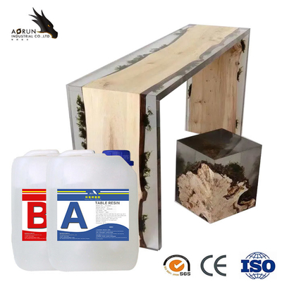 Mise à niveau extérieure d'individu d'Art Epoxy Resin High Hardness de lustre de colle d'ab