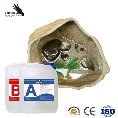 Art Epoxy Resin No Voc résistant UV pour Art Casting Jewelry Low Heat