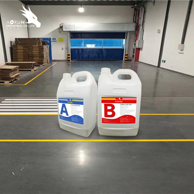 Peinture concrète de plancher de garage de revêtement écologique libre de résine époxyde de COV