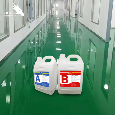 Peinture exempte de dissolvants adhésive de revêtement du bois de revêtement du plancher 3D de résine époxyde de plancher