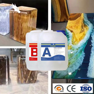 Crystal Clear Art Epoxy Resin pour l'isolation concrète de plancher de l'anti poussière