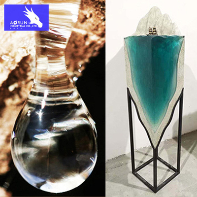 Viscosité liquide transparente de Tableau de Crystal Clear Art Epoxy Resin basse