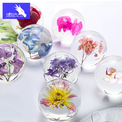 Colle des projets ab de bijoux de l'art DIY de Crystal Clear Epoxy Resin Kit