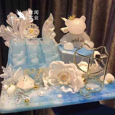 Le silicone UV d'Art Epoxy Transparent Resin For a adapté aux besoins du client