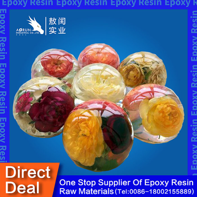 Le silicone UV d'Art Epoxy Transparent Resin For a adapté aux besoins du client