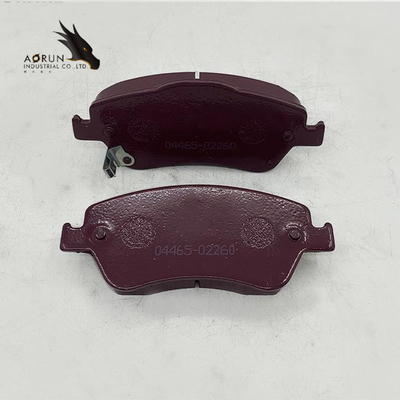 Les fabricants produisent de divers matériaux des protections de frein semi-métalliques 04465-02260