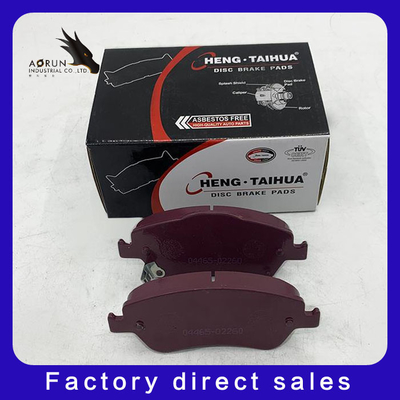 Les fabricants produisent de divers matériaux des protections de frein semi-métalliques 04465-02260