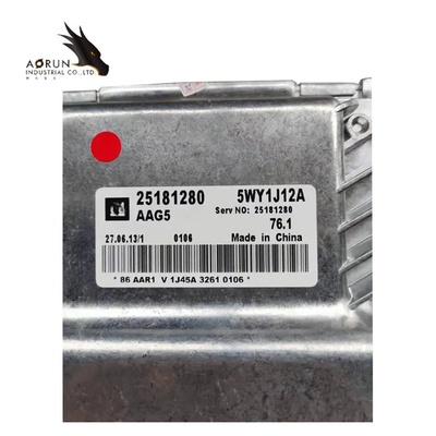 Moteur ECU 25181280 5wy1j12a de panneau d'ordinateur d'accessoires de voiture pour Chevrolet Cruze
