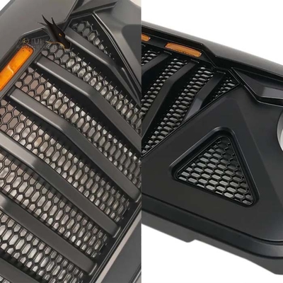 Ajustement de gril d'accessoires de voiture pour Jeep Wrangler JL 2018 2019 2020 2021 accessoires