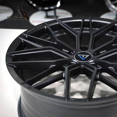 L'alliage de Felgen Matt Black 18x8 PCD5x114.3 de fabrication de la Chine borde des roues de voiture de tourisme de roue et des roues de pneus
