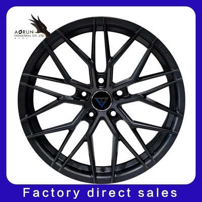 L'alliage de Felgen Matt Black 18x8 PCD5x114.3 de fabrication de la Chine borde des roues de voiture de tourisme de roue et des roues de pneus