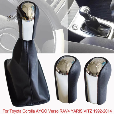 Handball de bouton de changement de vitesse de voiture avec la couverture antipoussière de haute qualité pour Toyota