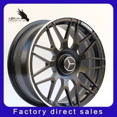 Jante en acier de haute qualité faite sur commande professionnelle de roue d'alliage d'aluminium de 18 pouces pour le benz