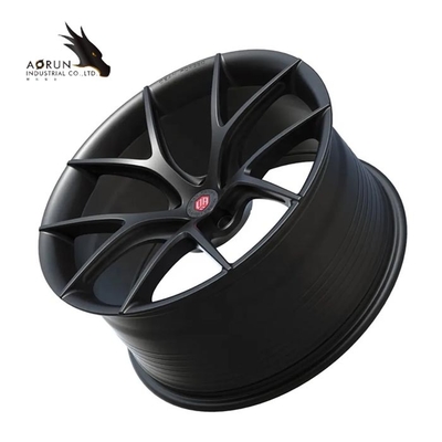 Roue faite sur commande jantes légères de l'alliage d'aluminium 5x130 5x112 5x120 5x108 5x114.3 de 16 à 24 pouces 6061-T6 pour rs6