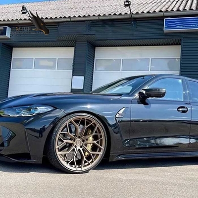 Wheelux a forgé des jantes de roues 19&quot; 20&quot; 21&quot; 22&quot; pouce pour des jantes de BMW M3 M4 Z4 328 M8 M5 330 X5 X6