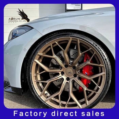 Wheelux a forgé des jantes de roues 19&quot; 20&quot; 21&quot; 22&quot; pouce pour des jantes de BMW M3 M4 Z4 328 M8 M5 330 X5 X6