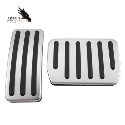 Protection en aluminium de voiture de protection de pédale d'embrayage d'accélérateur de couverture de protection de voiture de l'accélérateur 2022 pour le Tesla Model 3