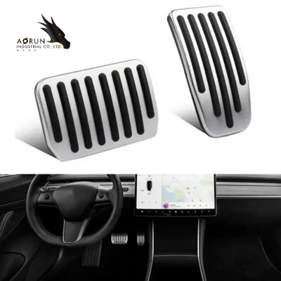 La pédale d'accélérateur de frein de performances pour la pédale de pied du Tesla Model 3/Y -2022 capitonne des accessoires de la voiture 2Pcs