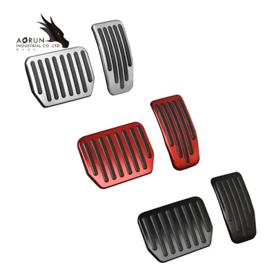 Les protections de pédale de pied ont placé pour le Tesla Model 3 accessoires modèles de voiture de Y Non-Slip Performance Aluminum