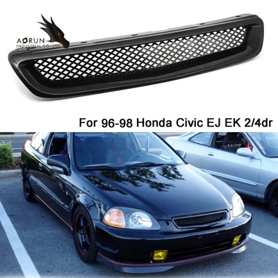 Voiture Front Grill Fits For 96 97 98 99 00 01 02 03 type-r plastique de butoir de Civ IC EK EJ es CX JDM d'ABS de kit de style