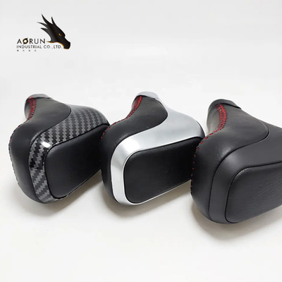 Bouton automatique en cuir véritable noir de changement de vitesse de voiture de levier pour la TOUNDRA TRD PRO FJ de LAND CRUISER 2003-2017 LC5 4RUNNER