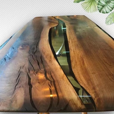 Revêtement de Crystal Clear Epoxy Resin Flooring pour la peinture concrète de plancher d'époxyde d'isolation de plancher de l'anti poussière et le plancher métallique