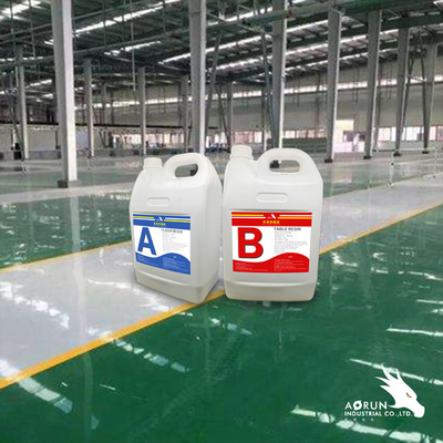 Anti mise à niveau exempte de dissolvants d'individu modifiée de plancher d'époxyde d'ab par résine statique