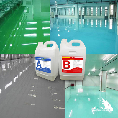 Aucun plancher en béton transparent de mise à niveau libre de résine époxyde de plancher des bulles 3D