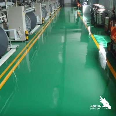 Aucun plancher en béton transparent de mise à niveau libre de résine époxyde de plancher des bulles 3D